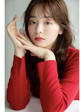 マティエ 銀座(Matie) ロングレイヤーグレージュ美肌カラー韓国風バウンシーカール