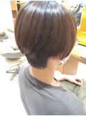 丸みショートヘア