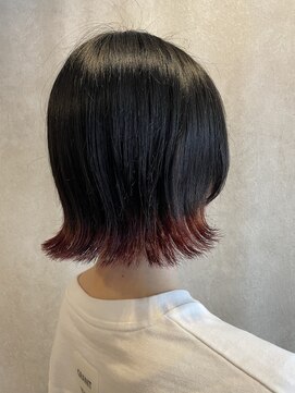 リブート(Re:Boot) ボルドーカラー/裾カラー