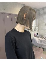 ユニオン(Union)&nbsp;ブリーチを使ったオリーブカラー