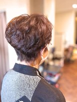 クロス(CROSS) ひし形/白髪染め/ミセスパーマ/70代80代/ミセスヘア