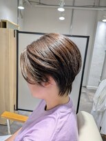 カミケンアジト(kamiken.ajito)&nbsp;小顔◎美シルエットコンパクトショート【カミケンアジト/福島】