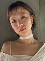 ダイアモンドリリーキートス(Diamond Lily kiitos)&nbsp;ミディアムヘア/暗めカラー/グランマッシュ/一宮/レイヤー