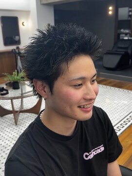 ザデイ カットアンドカルチャーショップ(THE DAY CUT&CULTURE SHOP) 刈り上げないスパイキーショート