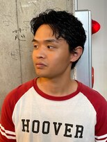 ステップボーンカット トーキョー(STEP BONE CUT TOKYO)&nbsp;【ステップボーンカット】メンズ黒髪ショートパーマ