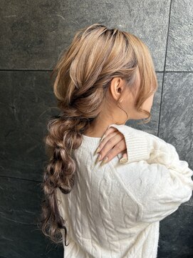 ヘアセット ナゴヤ ラビット(hair set NAGOYA RABBIT) 編みおろし