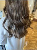 ブラウンベージュハイライト