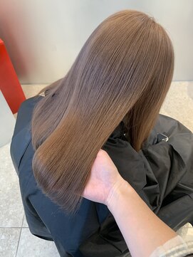 ペレ アネックス 大阪梅田茶屋町店(PELE ANNEX) クラゲヘアー/小顔に見せるヘア/ココアベージュ/梅田