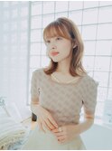 ミディアムレイヤー20代/30代/40代/庭瀬