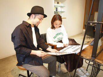 グランディール(Grandir)の写真/初めての方も安心◎ベテランスタイリストが髪質や骨格に合わせてあなたの「なりたい」を形にします♪