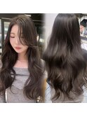 韓国っぽロングヘア