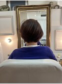すっきりグラデーションボブ