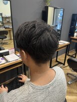 アルター(aL ter)&nbsp;MEN’S HAIR/サーフカール/刈り上げセンターパート/鎌取