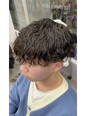 【KAITO】刈り上げマッシュ波巻きパーマ！