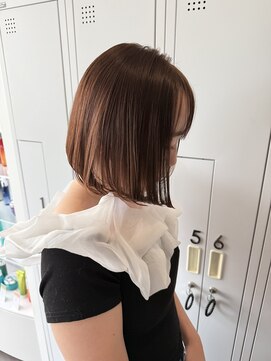 ラーム 宇部高校前店(rame) 髪質改善、レイヤースタイル