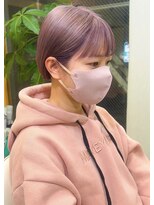 ヘアーサロンアンク(hair salon anc)&nbsp;透明感ピンク