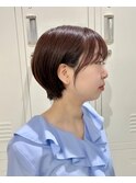 ショート×ショートボブ×ショートレイヤー×丸み×横浜×石川町