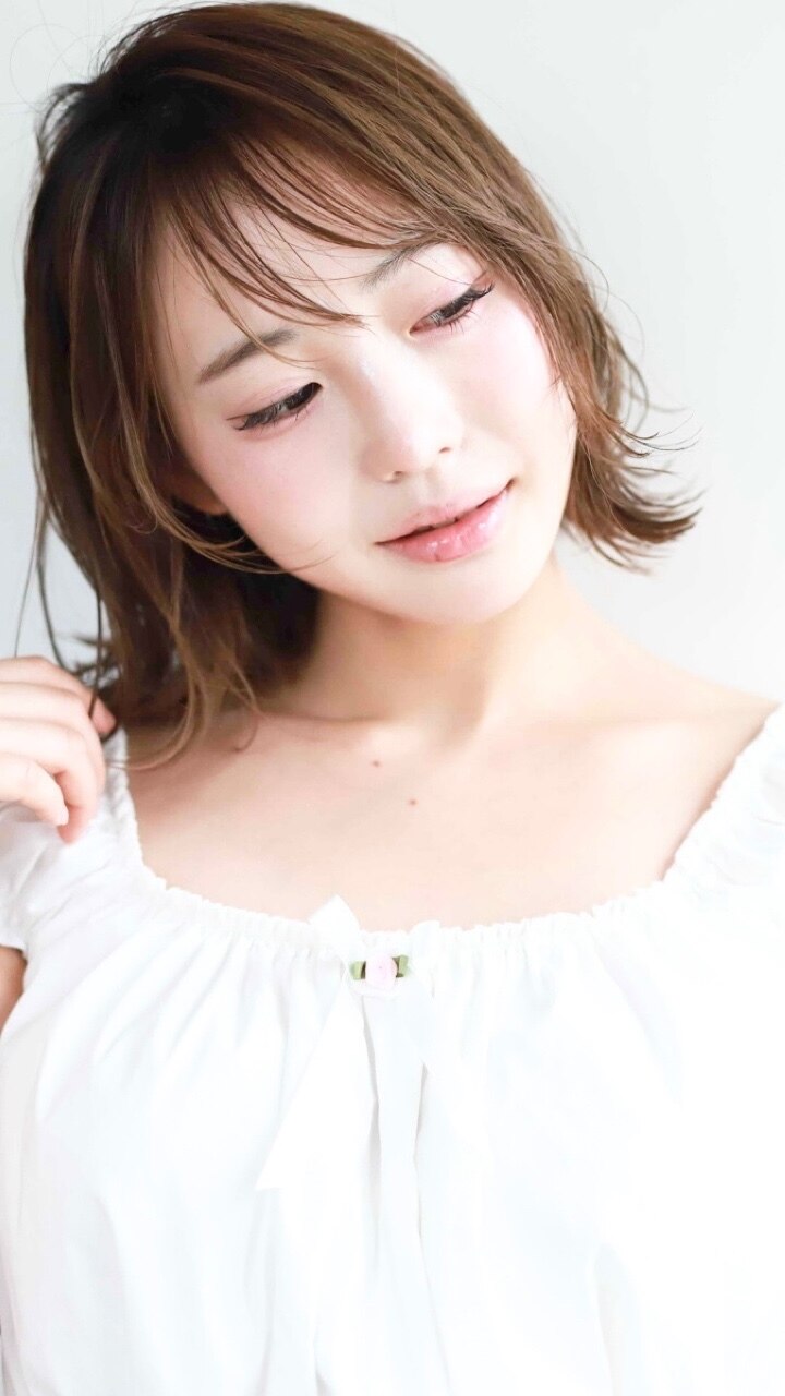 カット＋夏トレンド★アディクシーカラー(全体)＋艶髪トリートメント