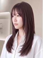 ウィズ ヘア デザイン(wis hair design)&nbsp;透明感カラー×髪質改善のふんわりロング アレンジ提案