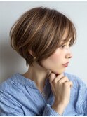 白髪ぼかし×華やかハイライト[西宮北口/白髪ぼかし]