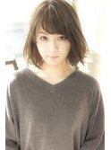 joyeux大人可愛い　ミディアムボブ