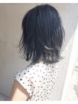 ヘアーアンドアトリエ マール(Hair&Atelier Marl)&nbsp;【Marl】ダークグレージュの切りっぱなしボブ♪