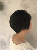 ソフト刈り上げショート