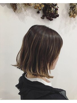 マルコ(MALUCO) 切りっぱなしハイライト