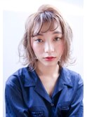 【kate 大宮】シースルバング×クリアベージュ
