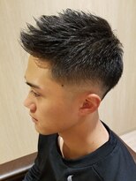 ライール ザ バーバー(Lair the barber)&nbsp;フェード&ジェットモヒカン