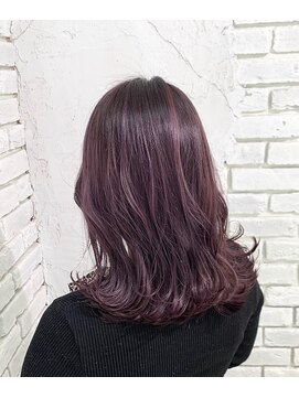 アジールヘア 池袋東口店(agir hair) バイオレットアッシュグラデーション