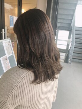 テラスヘア 新潟駅南(TERRACE hair) 透明感ミルキーベージュ(ブリーチなし)