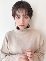 カルム HAIRMAKE CALME 柔らかバングショート