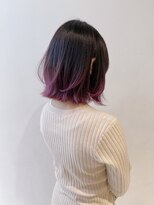 イース バイ アンブルリュクス 北千住(Ease by amble luxe)&nbsp;前髪/くびれ/イヤリングカラー/イメチェン/ラベンダーカラー