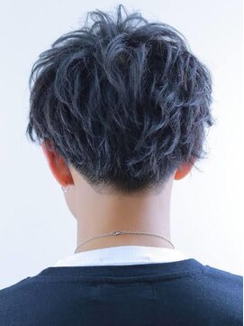 オルタ 反町(alter) サイドパート×くすみブルー