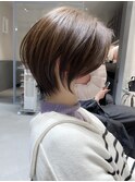 【斉藤 航人】ナチュラルデザインカラー×ショートボブ