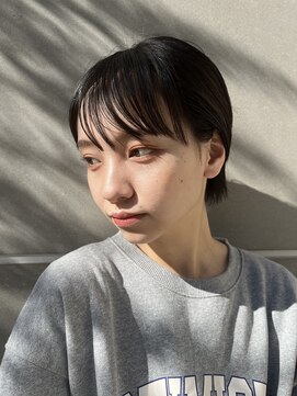 ディフィー 渋谷(defi) カジュアルショート / アッシュブラック /ボブショート