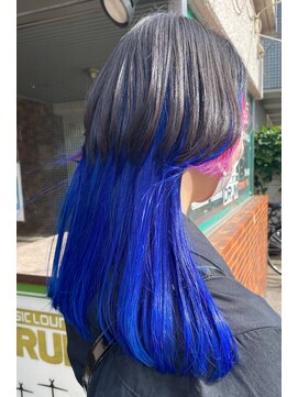 ポタム 東中野(potamu) マッシュウルフとブルーとピンクと。