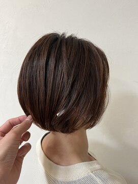 ノットヘアー(knot.hair) キレイにまとまるショートボブ☆