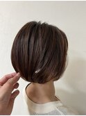 キレイにまとまるショートボブ☆