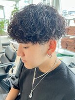 ウェイビーエフティフィフス 横浜西口(WAVEY ft.fifth) メンズマッシュメンズヘア波巻きスパイラルパーマ波巻きパーマ