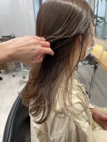 ロマリア 青山 南青山(Lomalia) 【Lomalia青山/Nami】大人のインナーカラー #白髪ぼかし