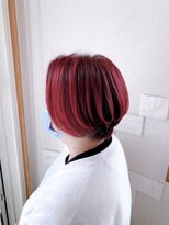 ビーステップ(B.STEP) カラートリートメントで鮮やかな赤に!