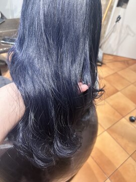 ジーナ 神戸 三田駅前(Zina) 色落ち優勝ブルーバイオレット