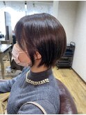 髪質改善ヘアエステ憧れのツヤツヤショート