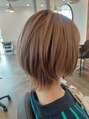 オーブ ヘアー ルビー 御所野店(AUBE HAIR ruby) ふんわりくびれボブ