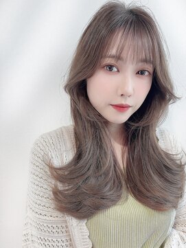 ボヌール 銀座並木通り店(Bonheur) ［stylist芹原］ワンホンヘア×グレージュカラー