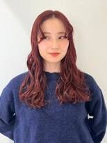 バズ(BUZZ) ウェーブパーマ/レッドブラウン