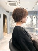ショート ショートヘア ボブ 髪質改善 柏 縮毛矯正 学割U24