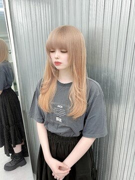 キバ(kva) ▽□□▽ミルクティー×フェイスレイヤー